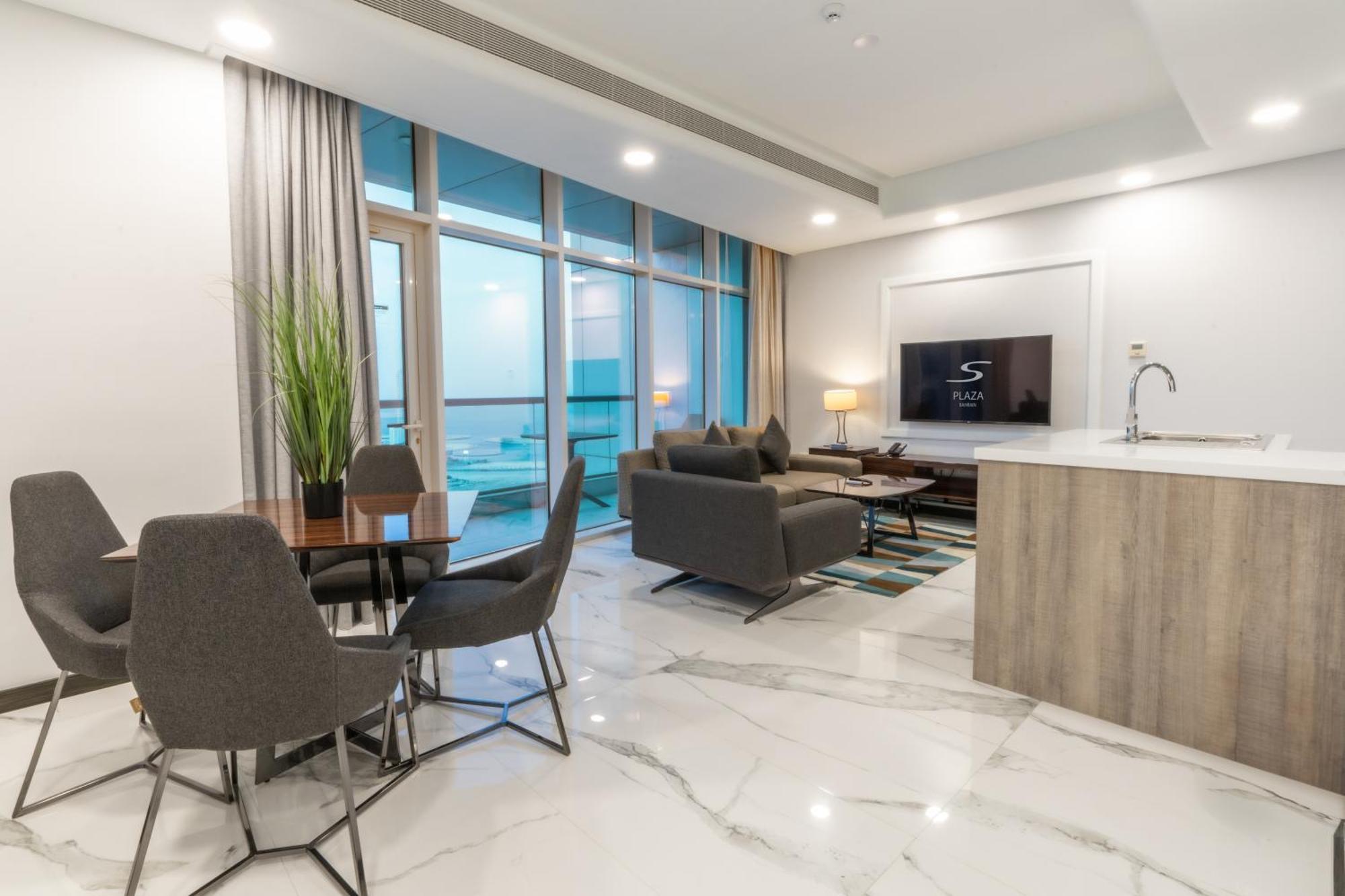 S Plaza Suites Hotel Seef Eksteriør billede