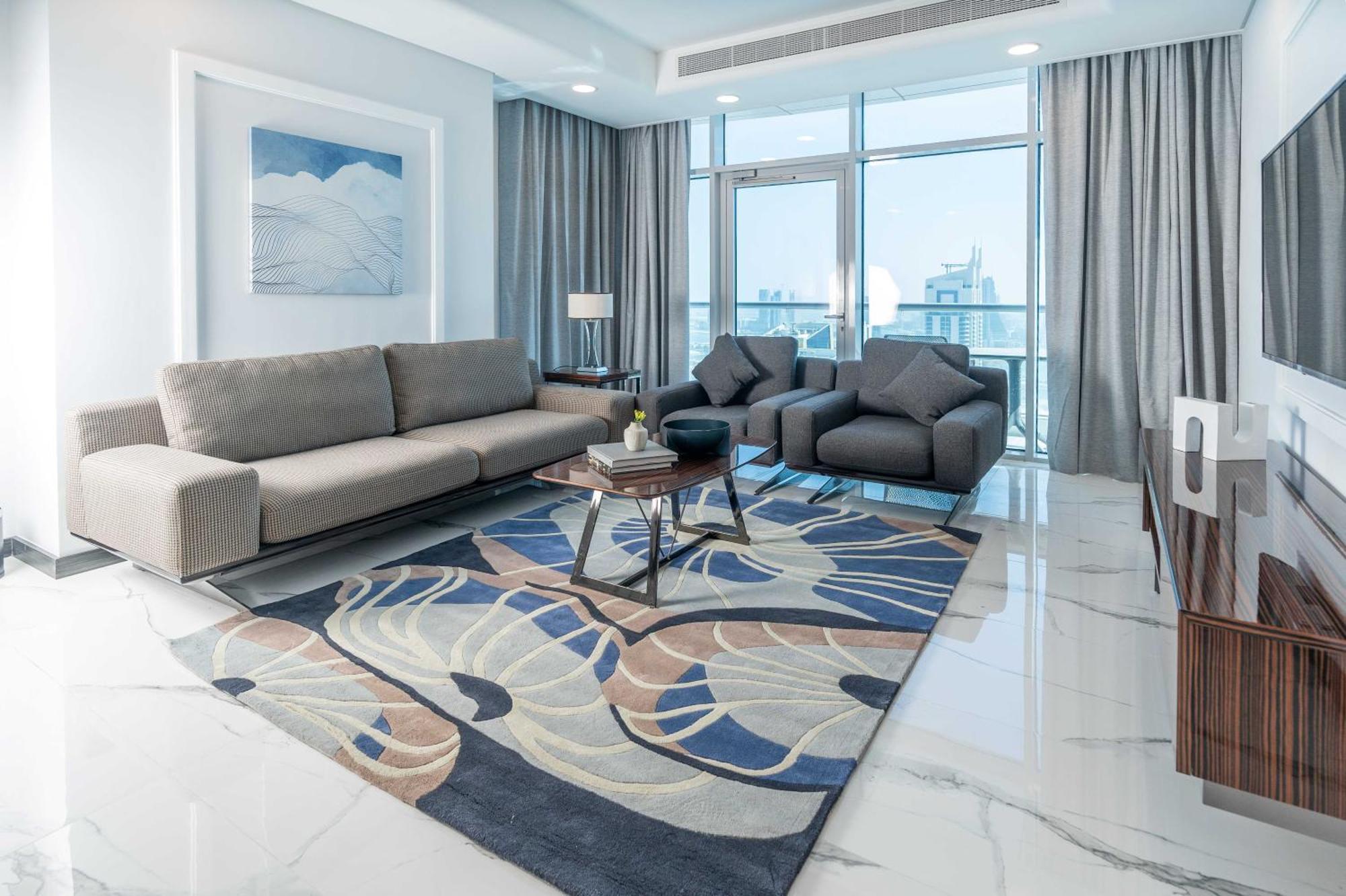 S Plaza Suites Hotel Seef Eksteriør billede